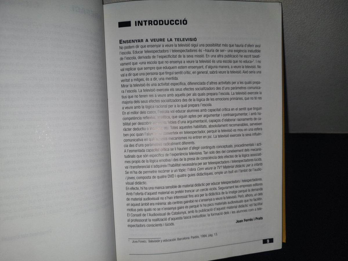214- Com Veure La Tv? Material Didàctic Per A Infants I Joves. 2. Els Informatius. Consell De L'Audiovisual De Catalunya - 1994