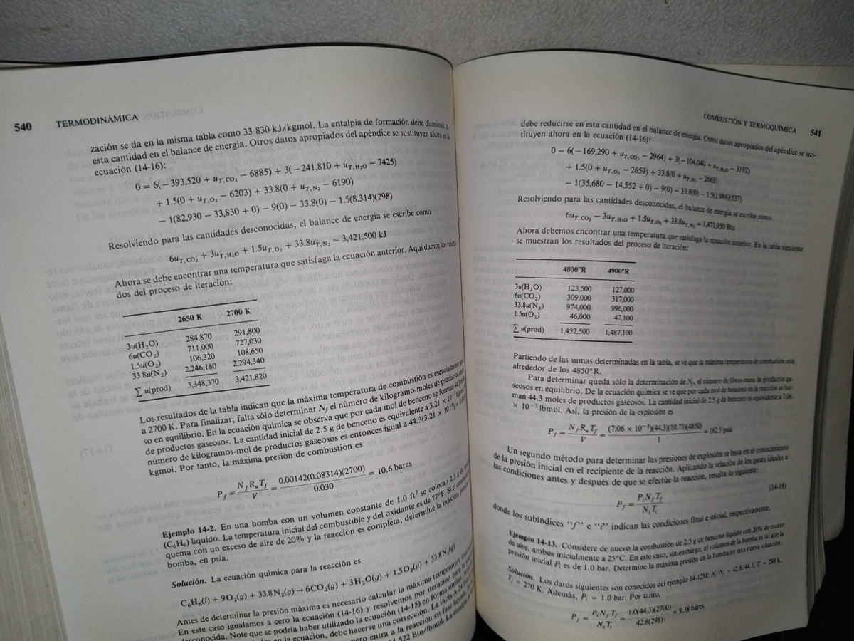 87-2- Termodinámica - Kenneth Wark, Jr. - 5A. Ed. 1995