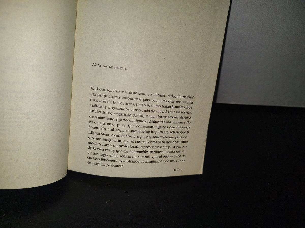 93- Colección Fin De Siglo. Un Impulso Criminal - P. D. James - Primera Edición 1990