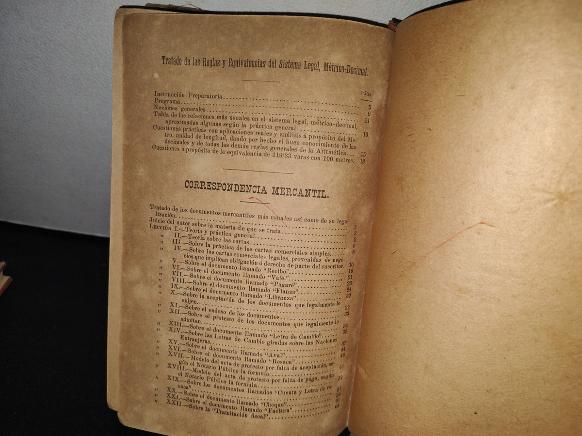 32- Curso Completo De Teórico-Práctico Y Original De Teneduría De Libros Por Partida Doble - 1900