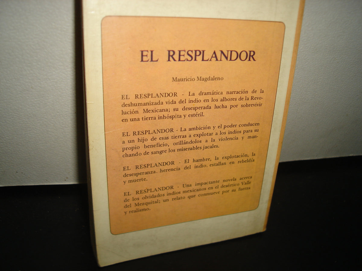 7- El Resplandor - Mauricio Magdaleno