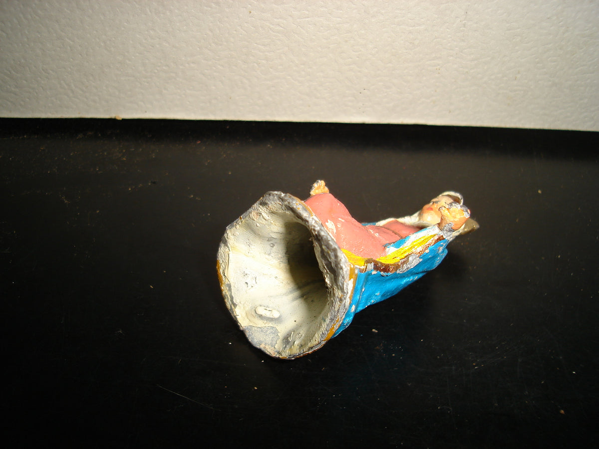 A2- Antigua Figura De Plomo De La Virgen María - 60'S