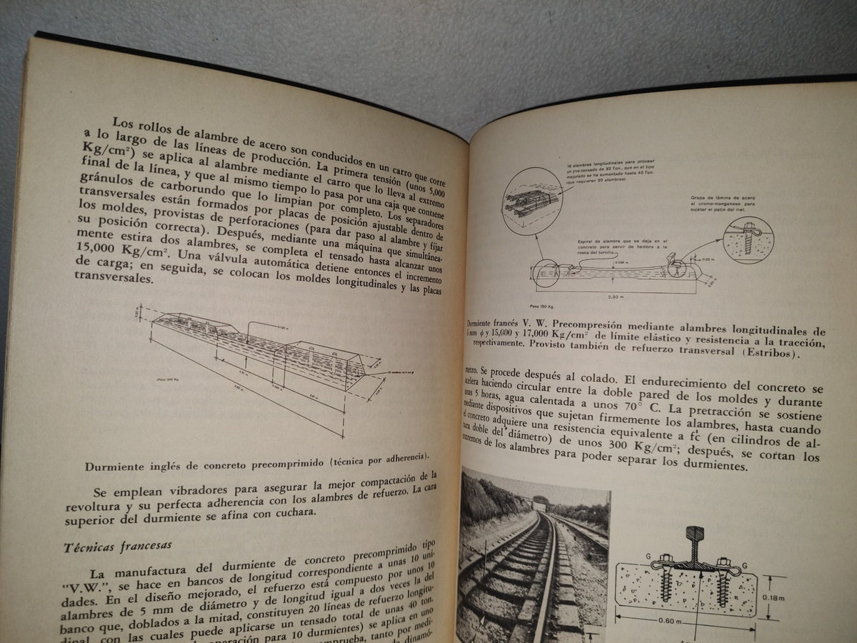 85- Manufacturas De Concreto Precomprimido 1960. Federico Barona De La O