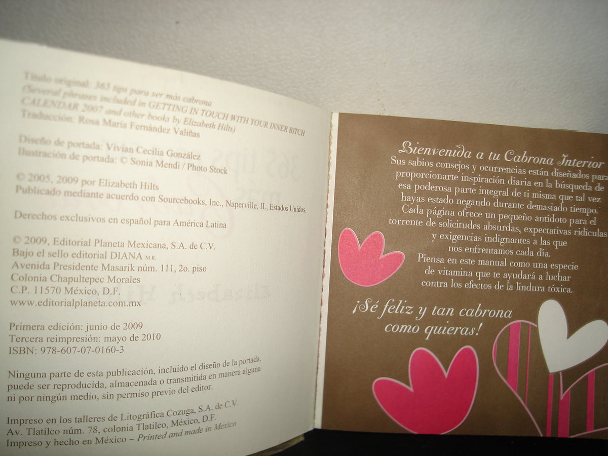 6- 365 Tips Para Ser Más Cabrona - Elizabeth Hilts