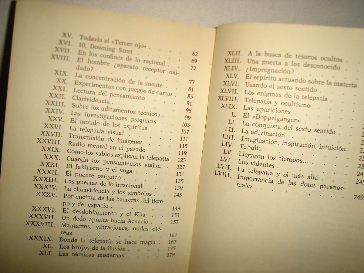 23- La Telepatía Y El Hombre Moderno - Dr. L. Sureda - Roca. Primera Edición, 1978