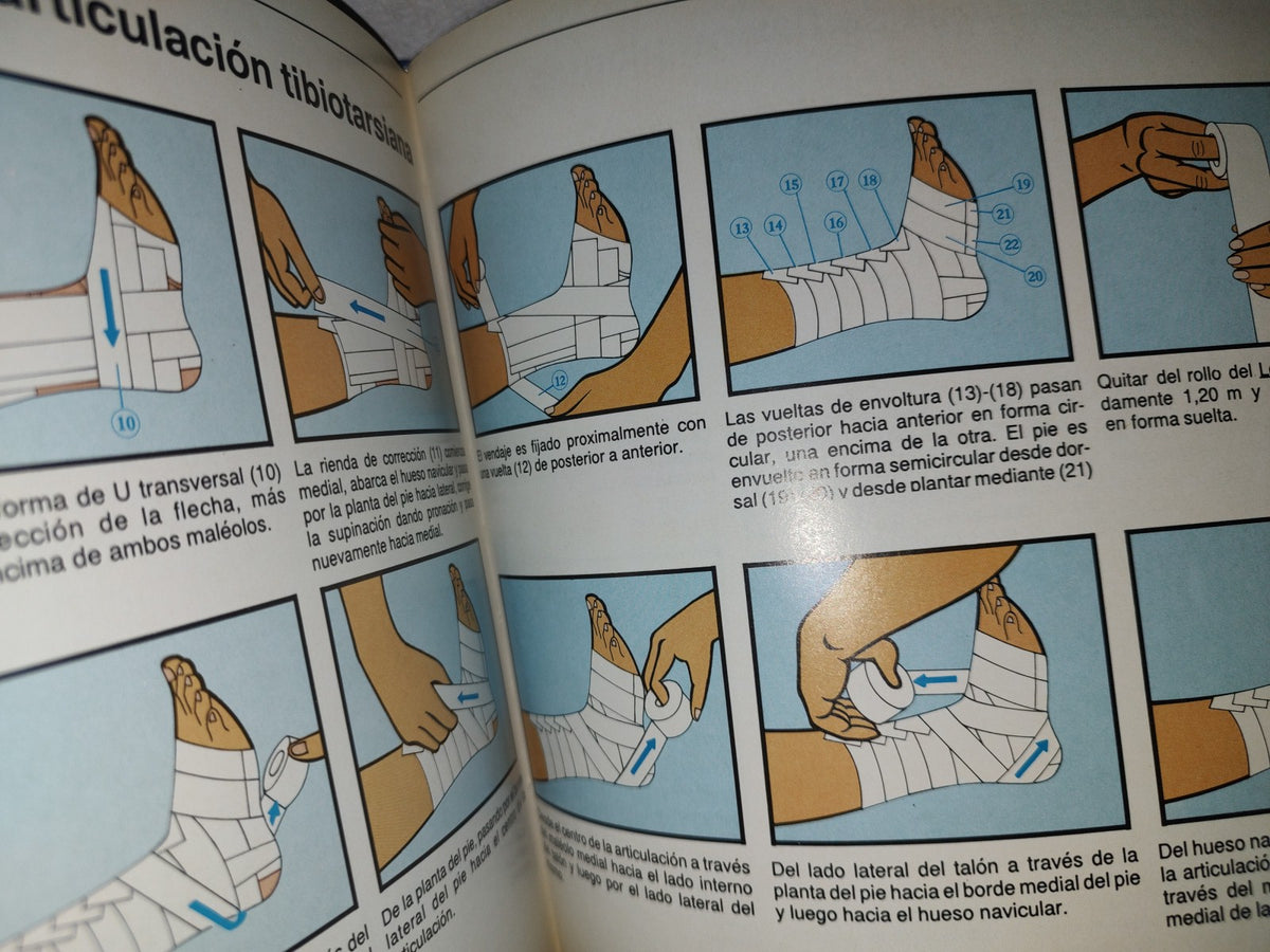 173- Técnicas De Vendajes - Hans Jürgen Montag, Peter D. Asmussen - Iatros Ediciones, Ltda. 1992