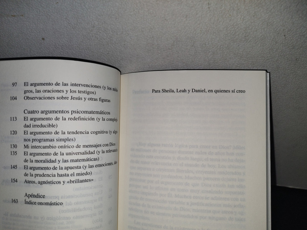 188- Elogio De La Irreligión - John Allen Paulos - Primera Edición 2009