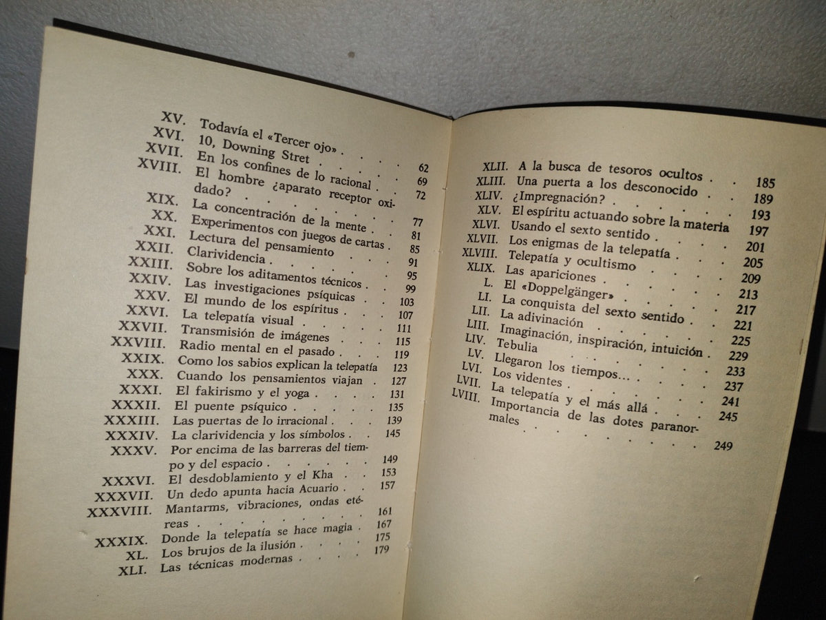 85- La Telepatía Y El Hombre Moderno - Dr. L. Sureda - Primera Edición 1978