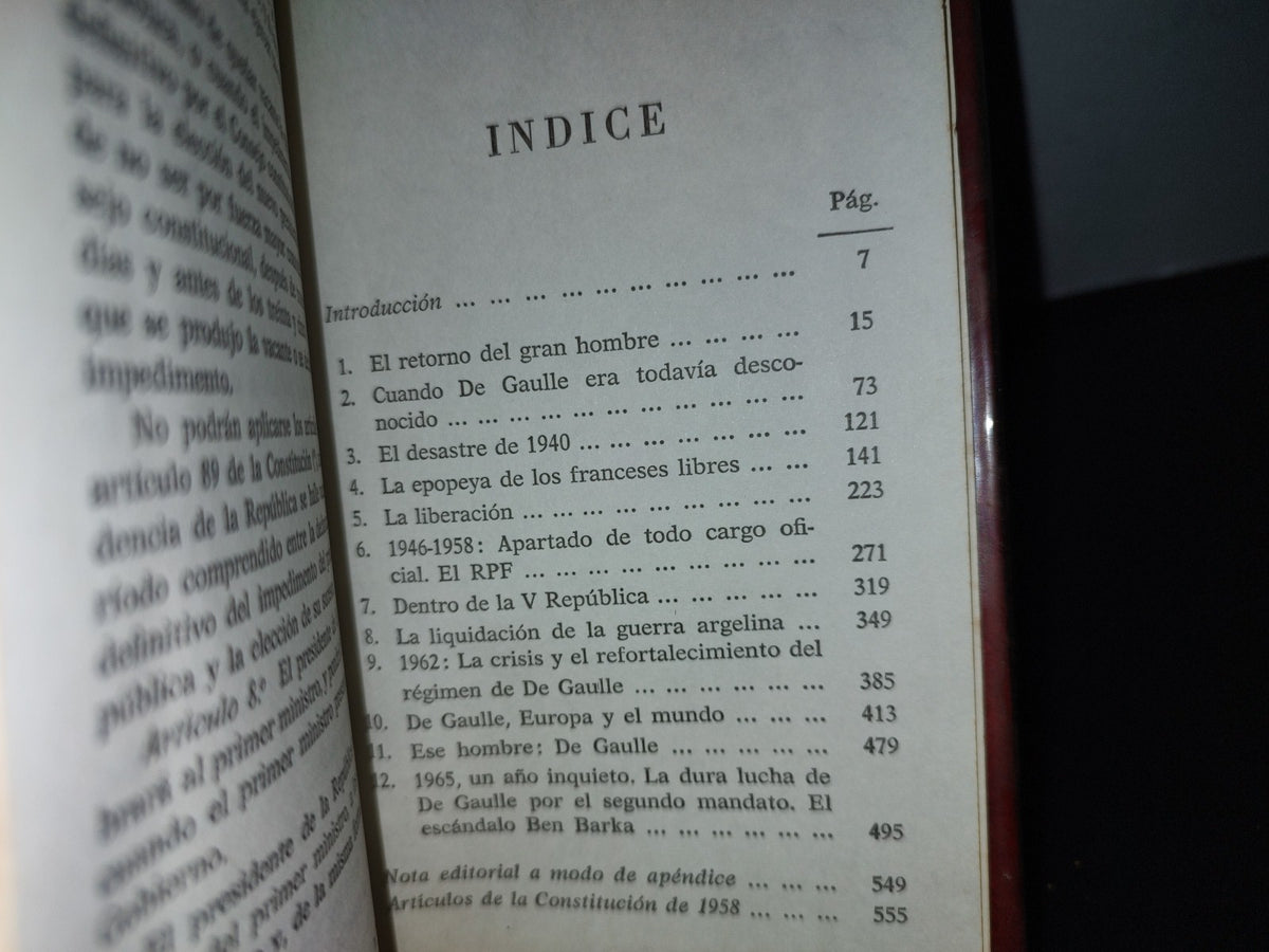 66- De Gaulle - Alexander Werth - Editorial Bruguera. Edición Especial, 1972