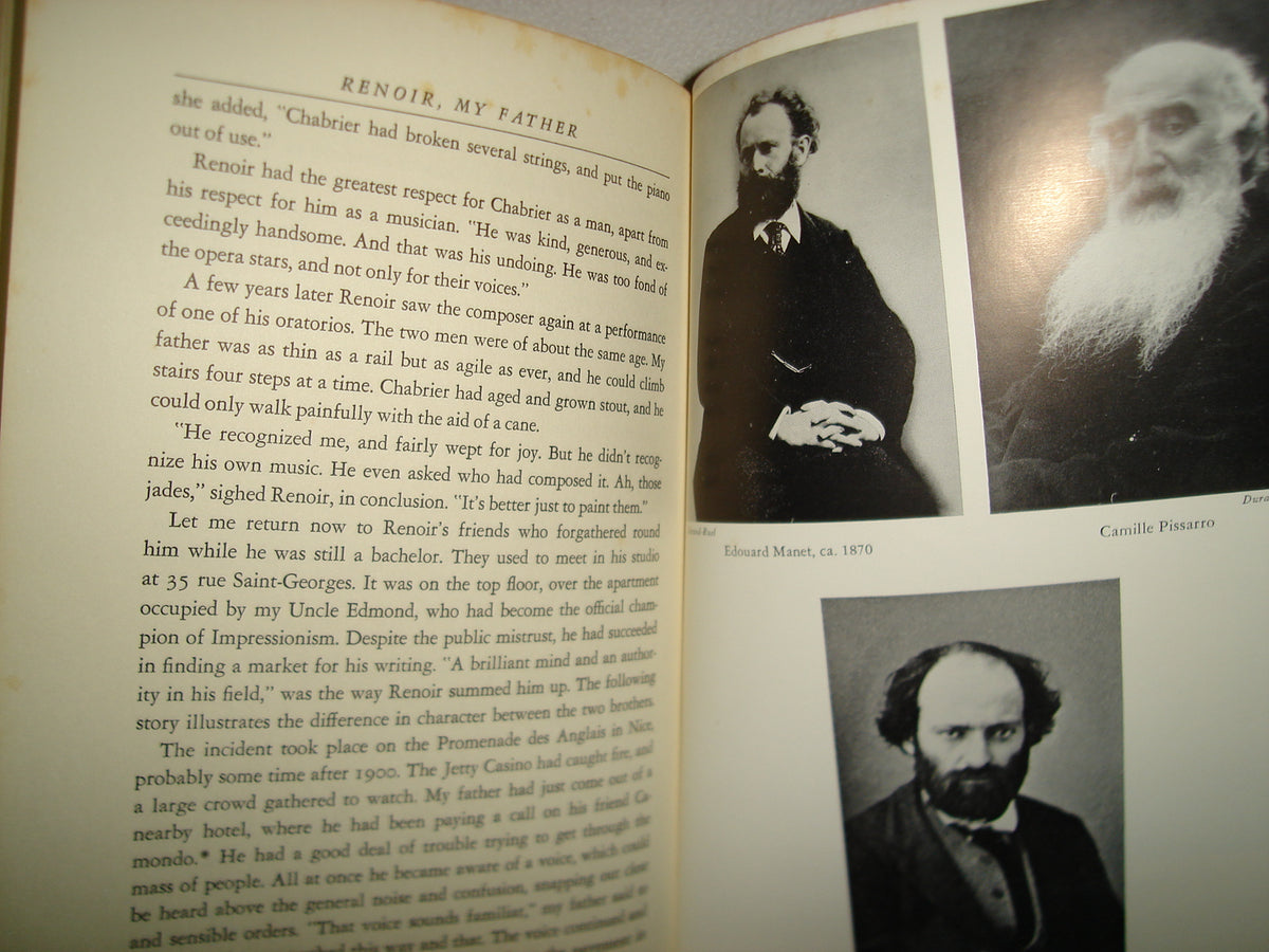 169- Inglés. Renoir, My Father. By Jean Renoir - Little, Brown And Company, First Edition 1962