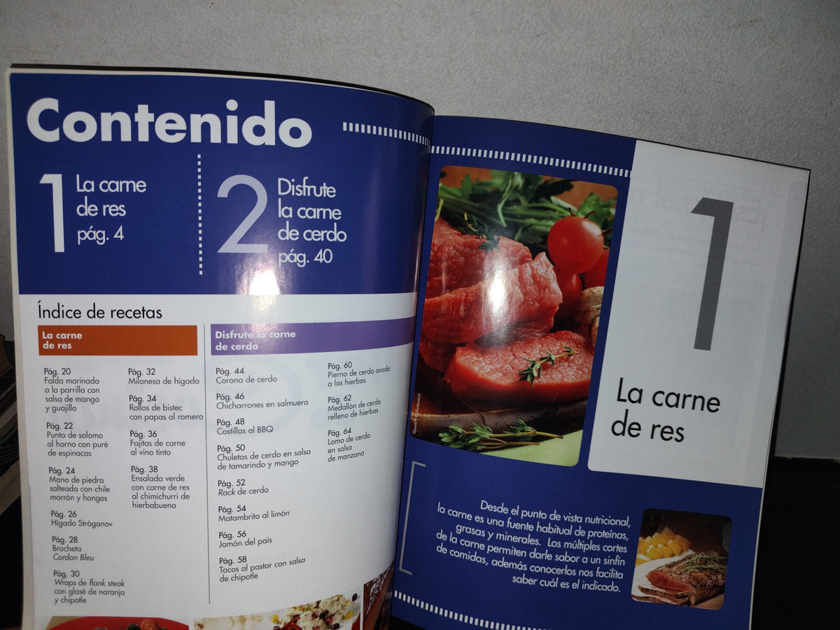 151- Chef De La Casa. Taller De Cocina. Res Y Cerdo - Editorial Cordillera - 2000'S