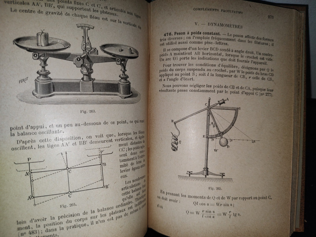64- Francés. Manual De Mecánica / Manuel De Mécanique - F. G. M. - 1916