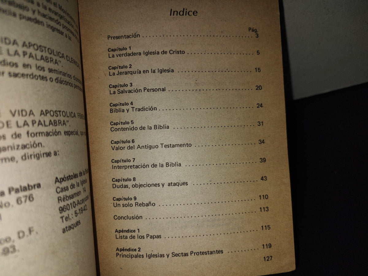 201- La Iglesia Católica Y El Protestantismo. Preguntas Y Respuestas - Flaviano Amatulli, Primera Edición 1986