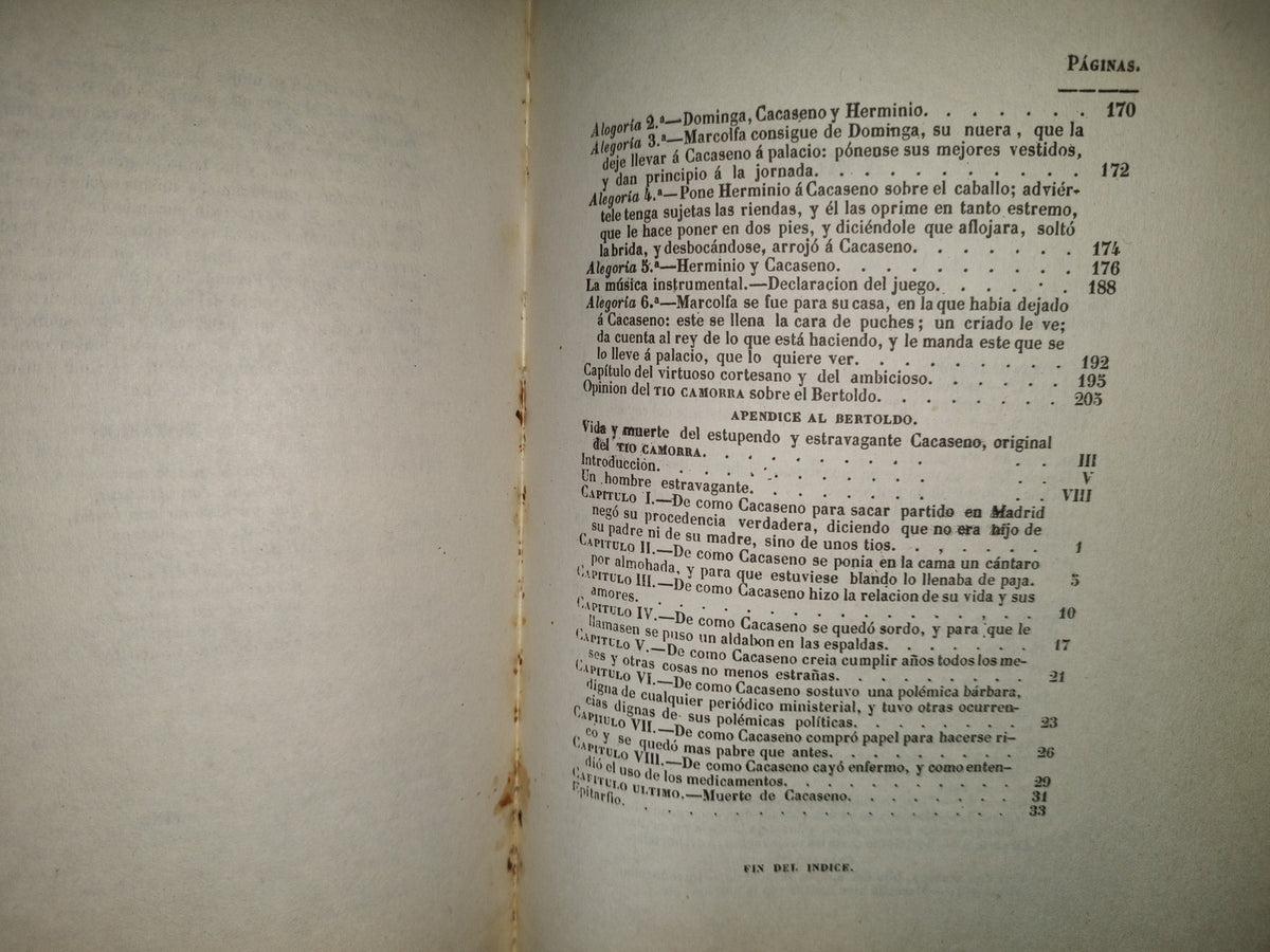 220- Historia De Bertoldo, La De Su Hijo Bertoldino Y La De Su Nieto Cacaseno - Tío Camorra. Reproducción Facsimilar De La Edición De 1843. Manuel Porrúa S. A. Colección Documentos Mexicanos 10 - Primera Edición 1976