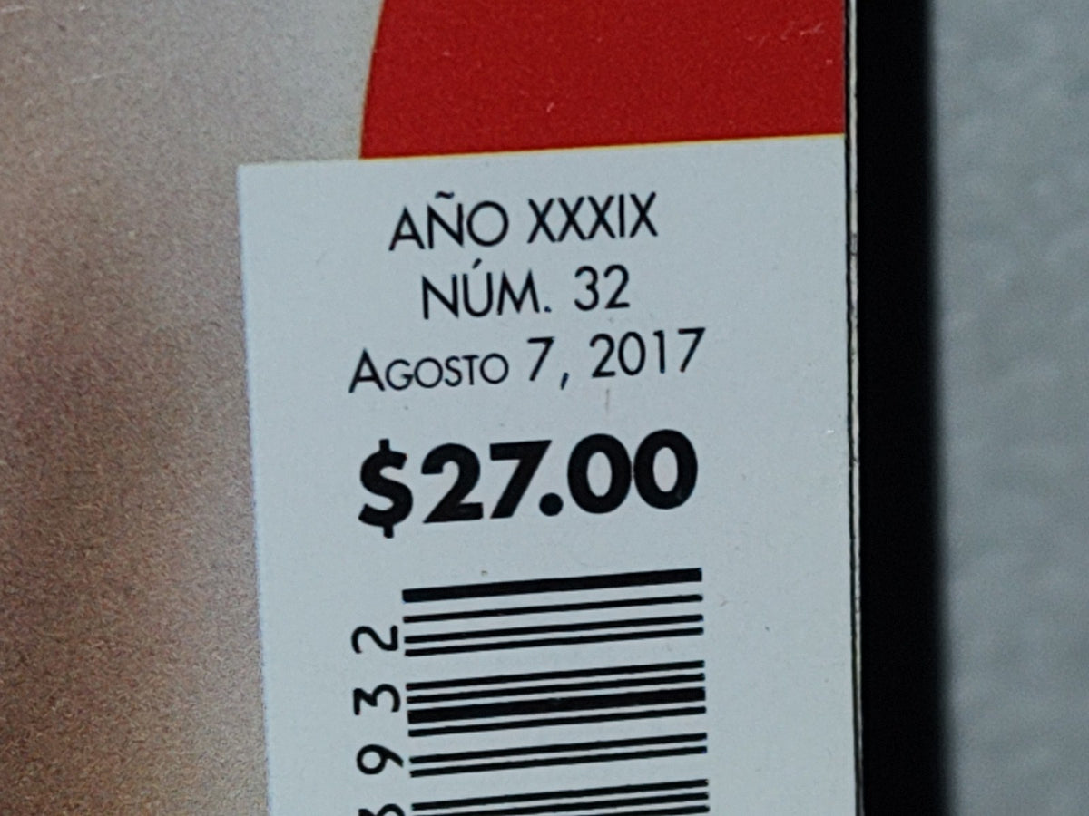 161- Revista Tvynovelas. Año Xxxix, Núm. 32, Agosto 7, 2017
