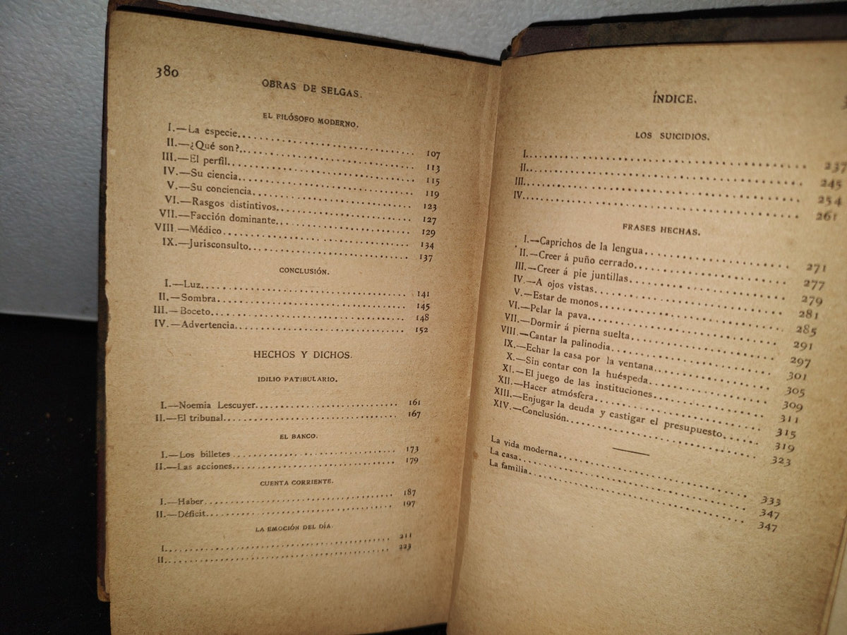 59- Fisionomías Contemporáneas Y Hechos Y Dichos - Don José Selgas - 1889