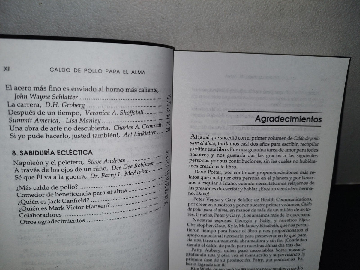 68- Una 2A. Ración De Caldo De Pollo Para El Alma - Jack Canfield Y Mark Victor Hansen - 1998