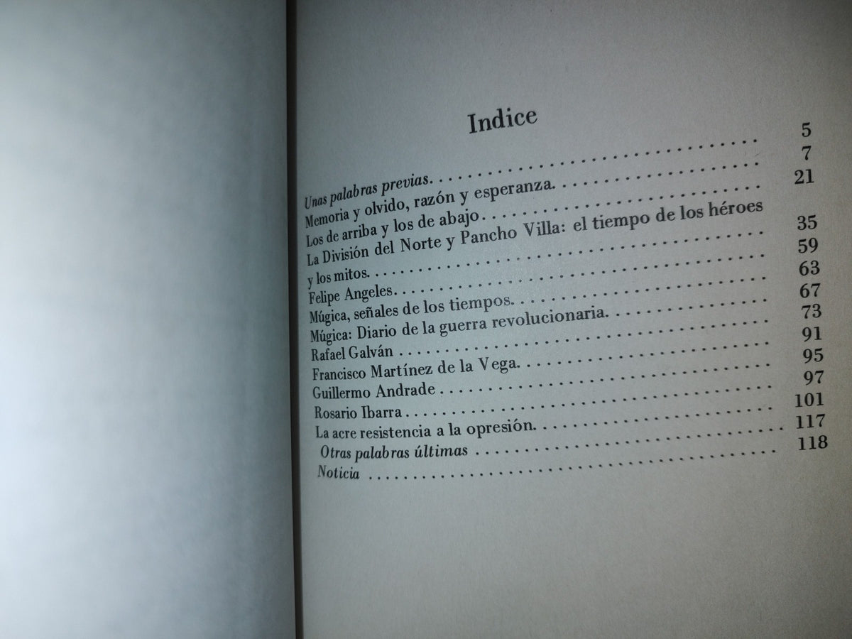 201- Arriba Los De Abajo. Perfiles Mexicanos - Adolfo Gilly. Océano. Primera Edición 1986