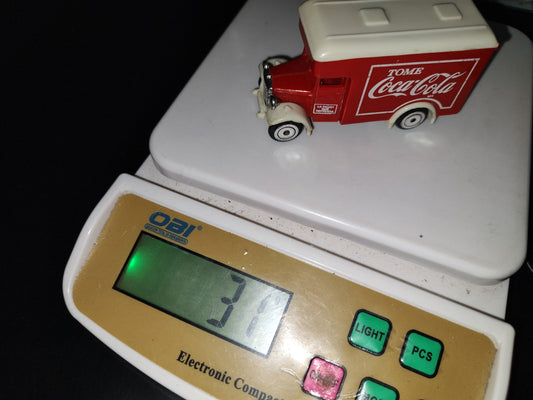 A3- Camioncito Coca Cola Rojo - 90'S