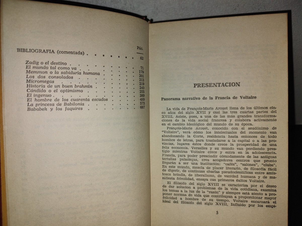 199- Cuentos Escogidos - Voltaire. Bruguera - Edición Especial, 1977
