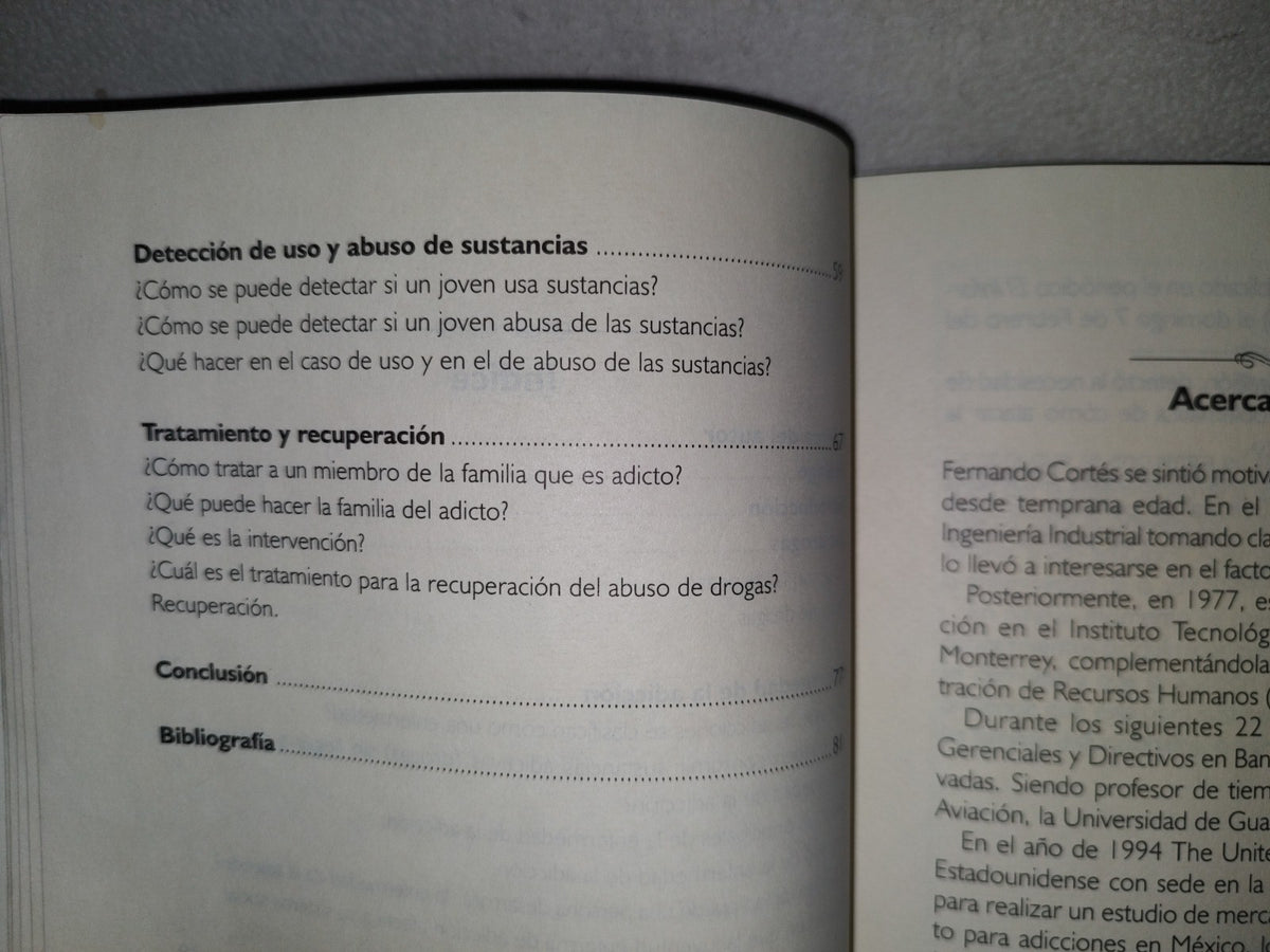 202- Cómo Rescatar A Su Hijo De Las Drogas - Fernando Cortés Alcaraz - Primera Edición, 1999