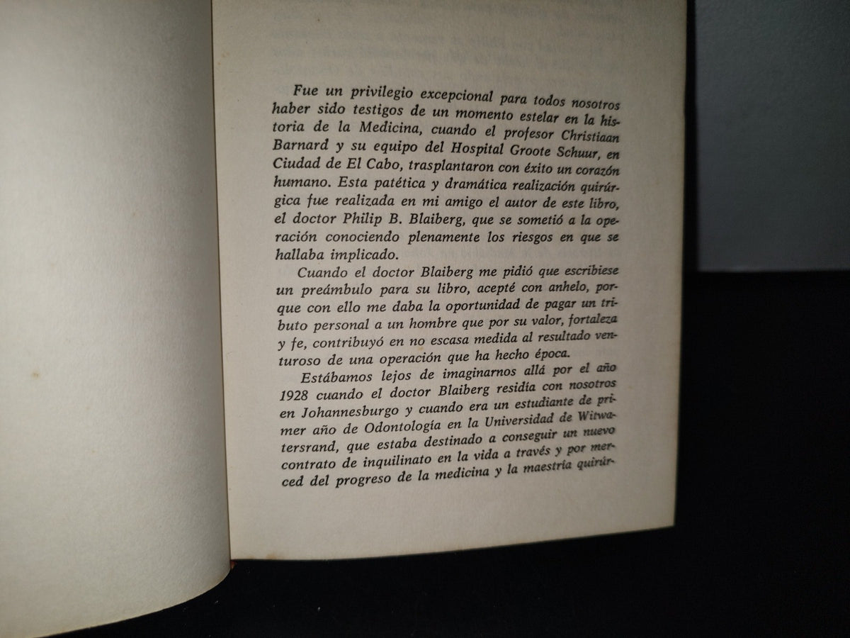 80- Mirando Mi Corazón - Dr. Philip Blaiberg - Barcelona, 1969
