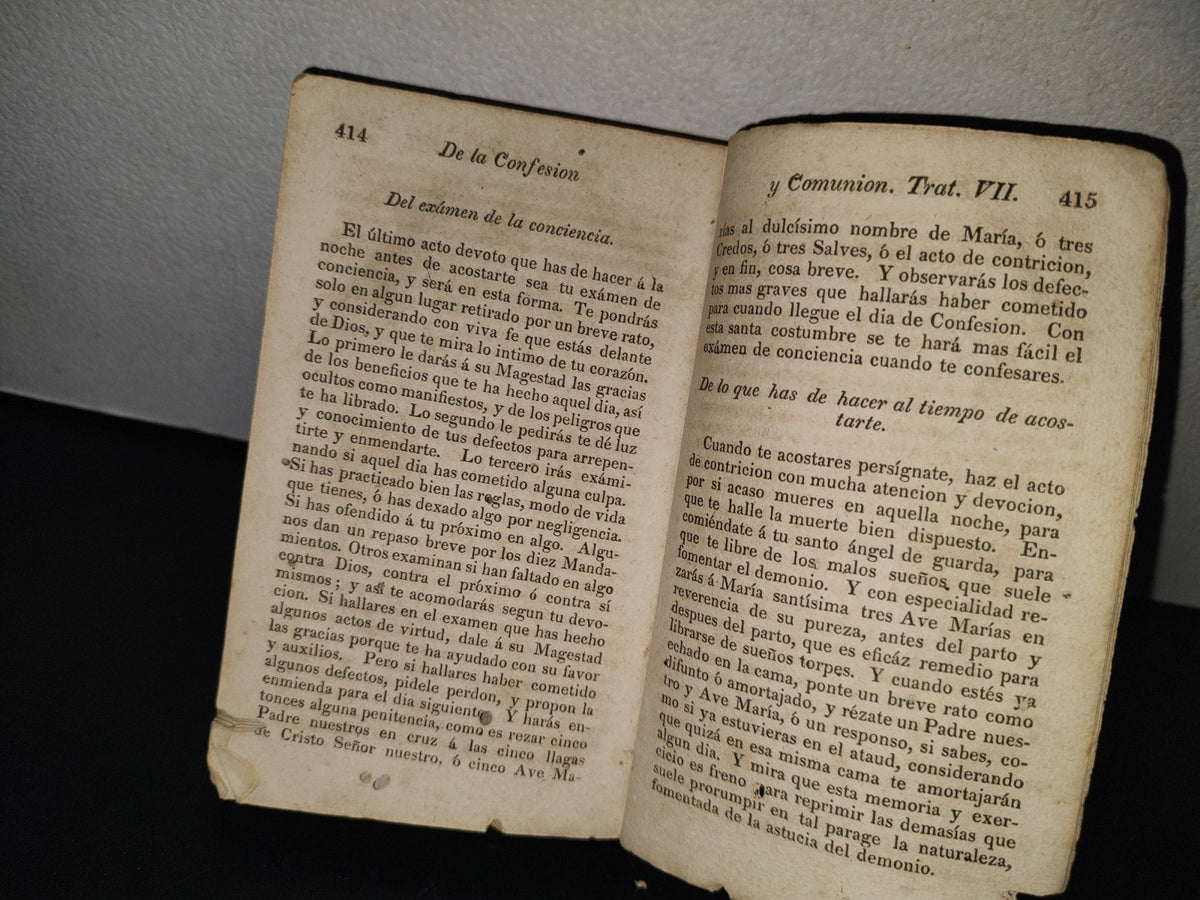 192- Instrucción Utilísima Y Fácil Para Confesar. Tomo I Y II Añadidos - Manuel De Jaen - 1826