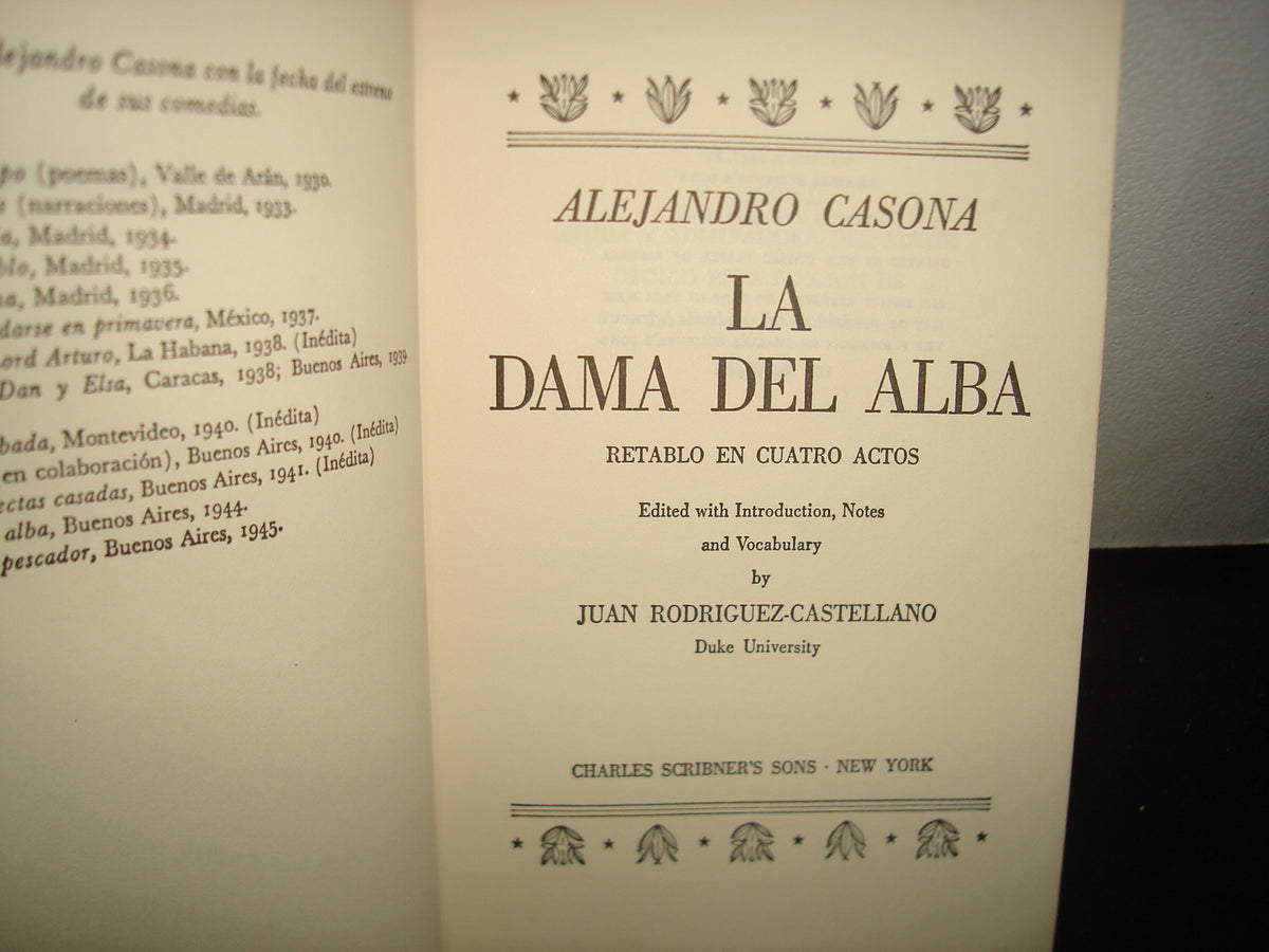 7- La Dama Del Alba. Retablo En Cuatro Actos - Alejandro Casona
