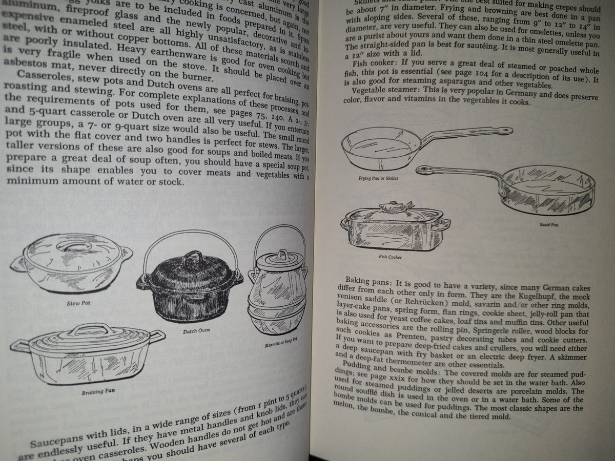 118- The German Cookbook. A Complete Guide To Mastering Authentic German Cooking. Mimi Sheraton 1965