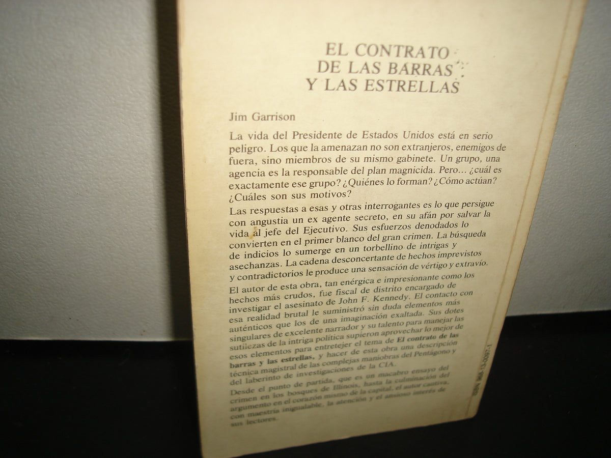 4- El Contrato De Las Barras Y Las Estrellas - Jim Garrison