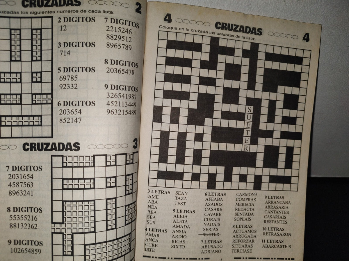 90- Mega Cruzadas. Crucigramas - No. 131 - 2000'S