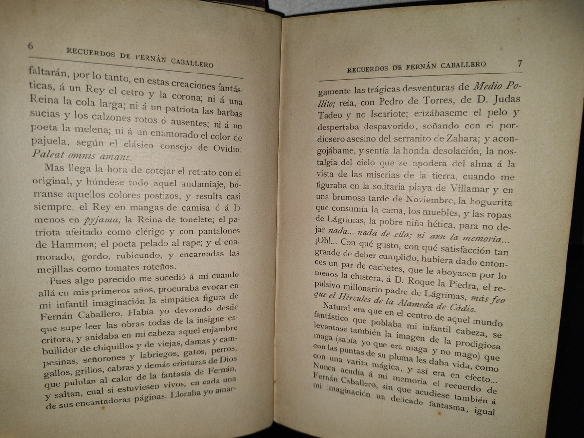 59- Recuerdos De Fernán Caballero - Luis Coloma - 1900'S