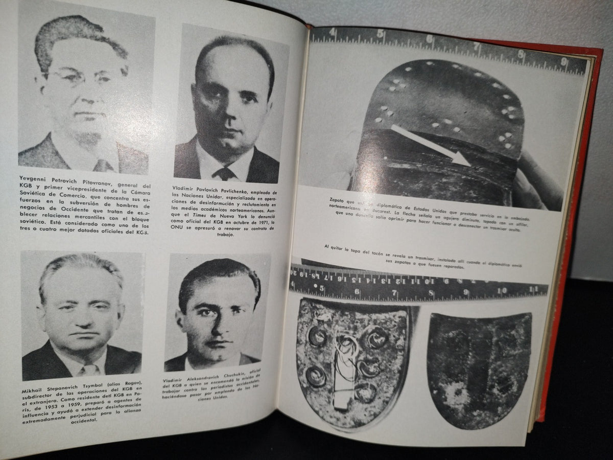 54- Kgb. La Labor Clandestina De Los Agentes Secretos Soviéticos. John Barron - Primera Edición 1976