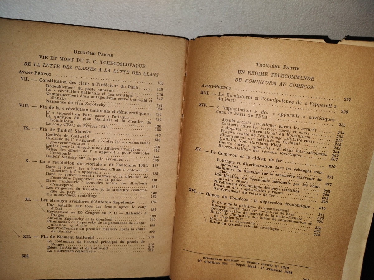 65- Prague A L'Heure De Moscou. Analyse D'Une Démocratie Populaire - Paul Barton - 1954