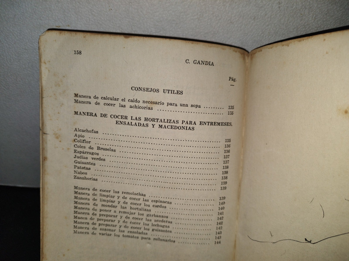80- Cocina Vegetariana - C. Gandia De Fernández - 1978