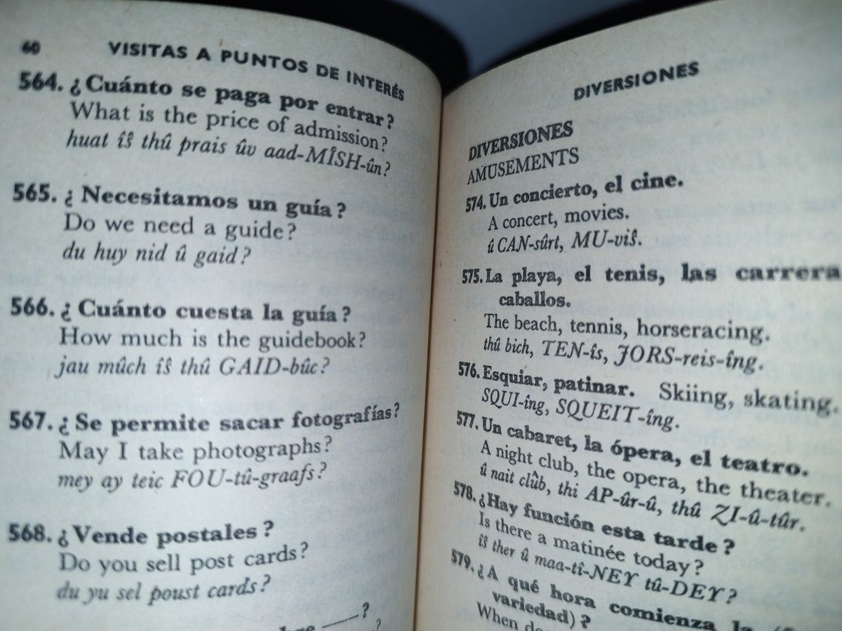 68- Dígalo En Inglés Para Los De Habla Española - 1985