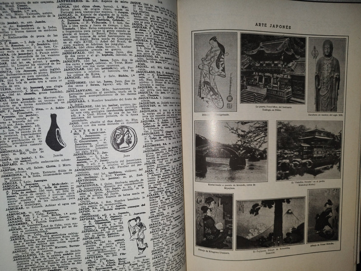 209- Diccionario Hispano. Enciclopedia Ilustrada En Lengua Española - W. M. Jackson - 1980