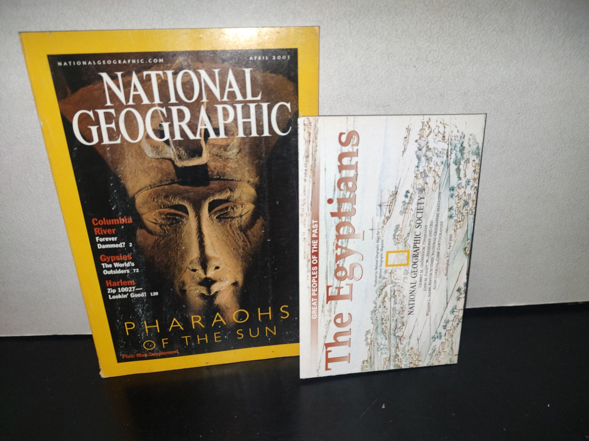 128- National Geographic Magazine. Pharaohs Of The Sun - April 2001