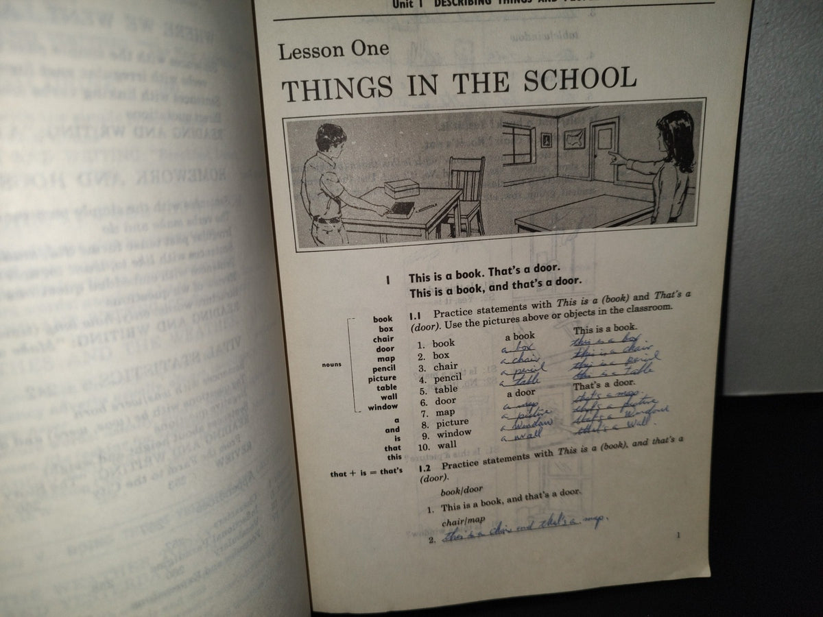 139- English For Today. Book One: At Home And At School - Mcgraw-Hill - 1980