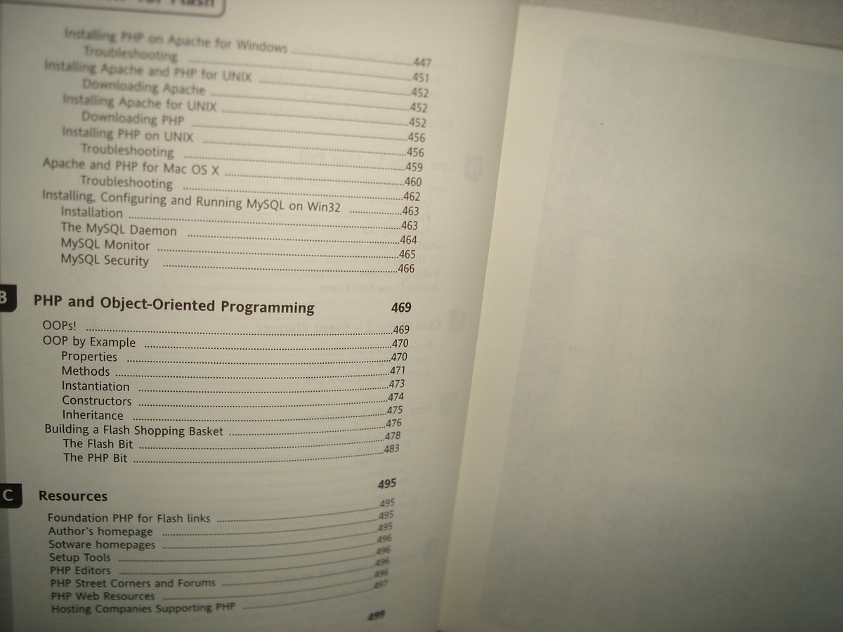 23- Inglés - Foundation. Php For Flash - Steve Webster
