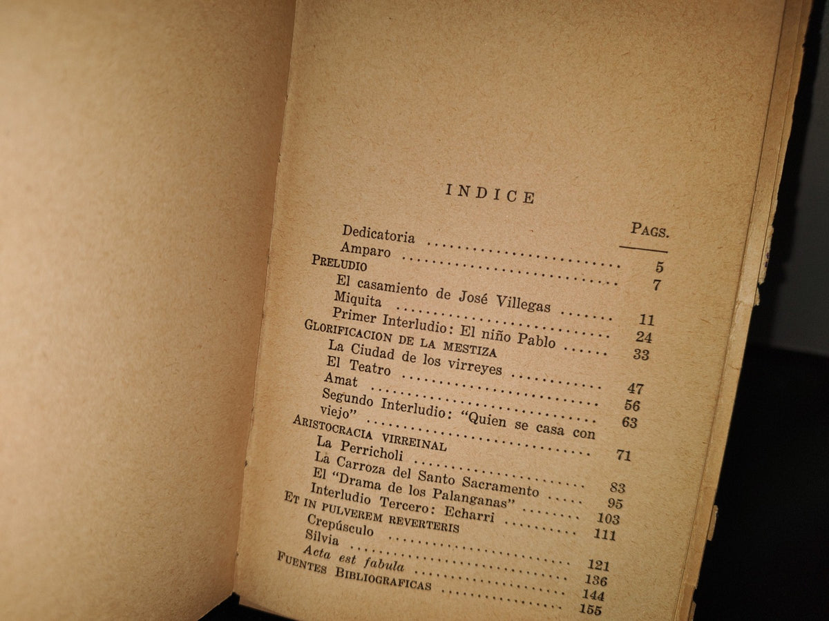 101- La Perricholi - Luis Alberto Sánchez - Colección Atalaya. México, 1944
