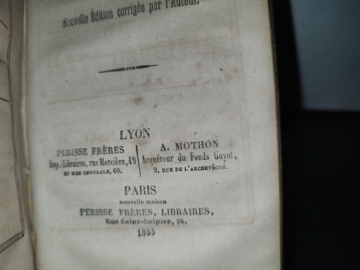 60- Explication Du Mystère De Jésus Au Jardin Des Oliviers. M. Bletton Perisse Frerès Libraires 1855
