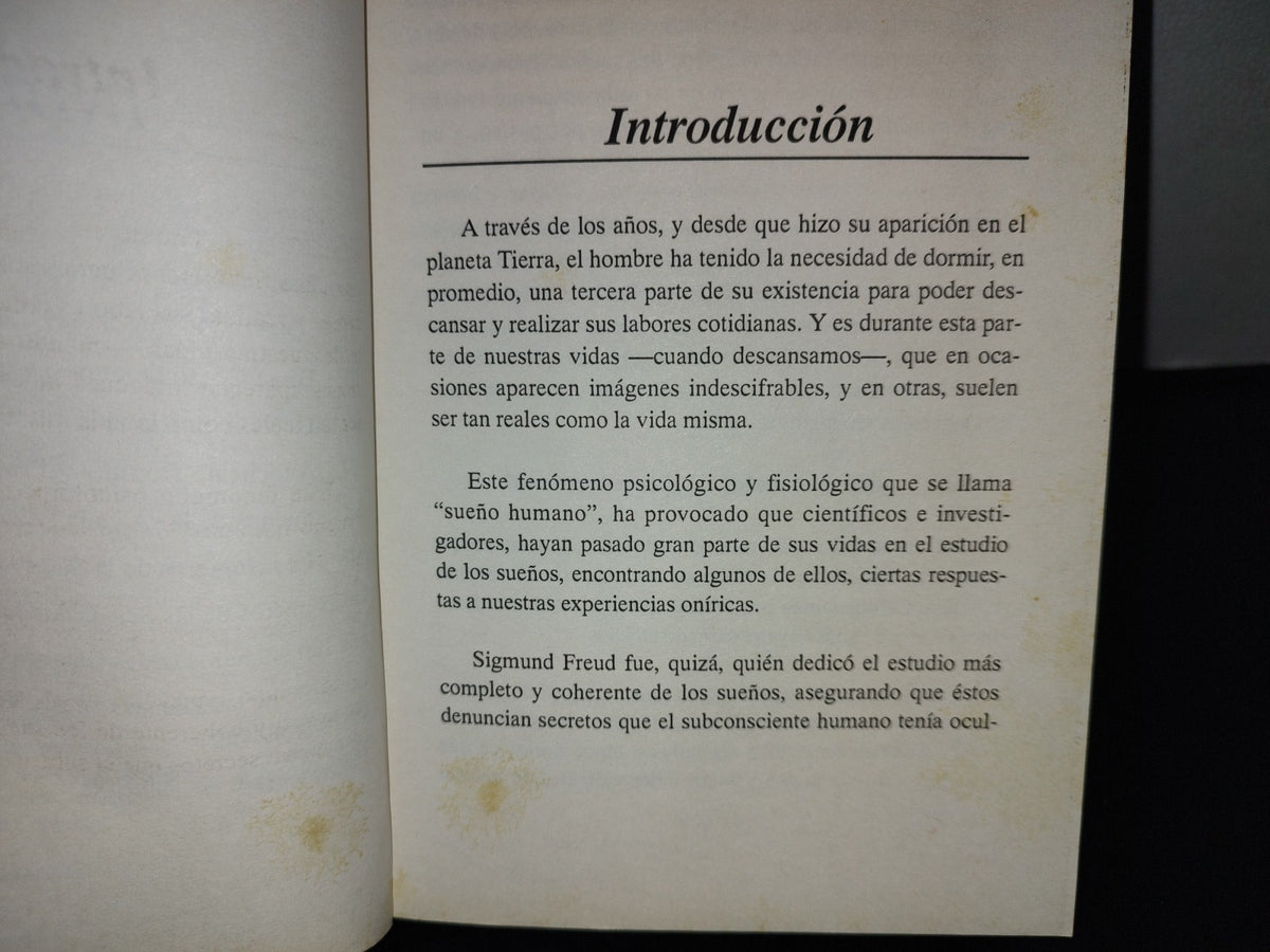 101- Los Sueños. Interpretación, Análisis, Significado - Morfeo. Editorial Tomo