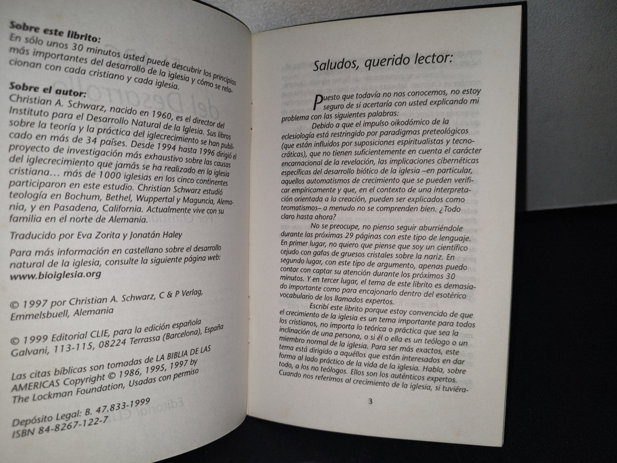 75- El Abc Del Desarrollo Natural De La Iglesia - Christian A. Schwartz
