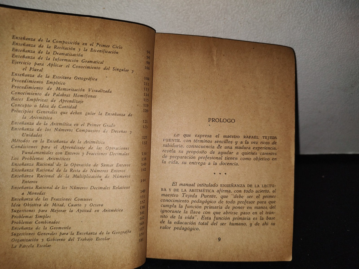 68- Enseñanza De La Lectura Y De La Aritmética - Rafael Tejeda Puente - Sep - 1964