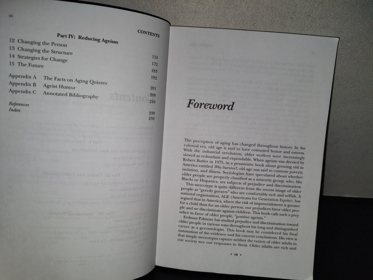 200- Ageism. Negative And Positive - Erdman B. Palmore. Springer Publishing Company, Inc. 1999