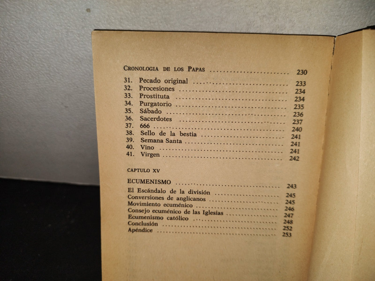 219- La Iglesia Católica Y Las Sectas Protestantes - P. Flaviano Amatulli - 1989