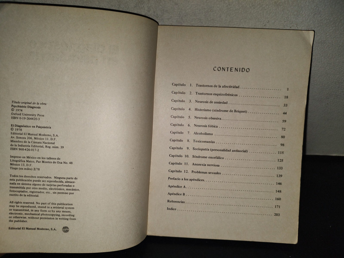 219- El Diagnóstico En Psiquiatría - Robert A. Woodruff, Jr. - Editorial El Manual Moderno