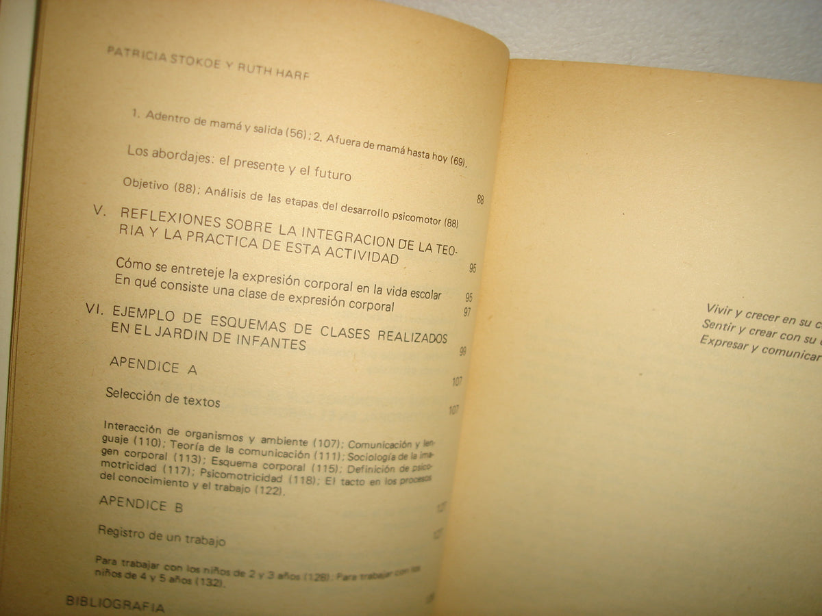 6- La Expresión Corporal En El Jardín De Infantes - Patricia Stokoe , Ruth Harf