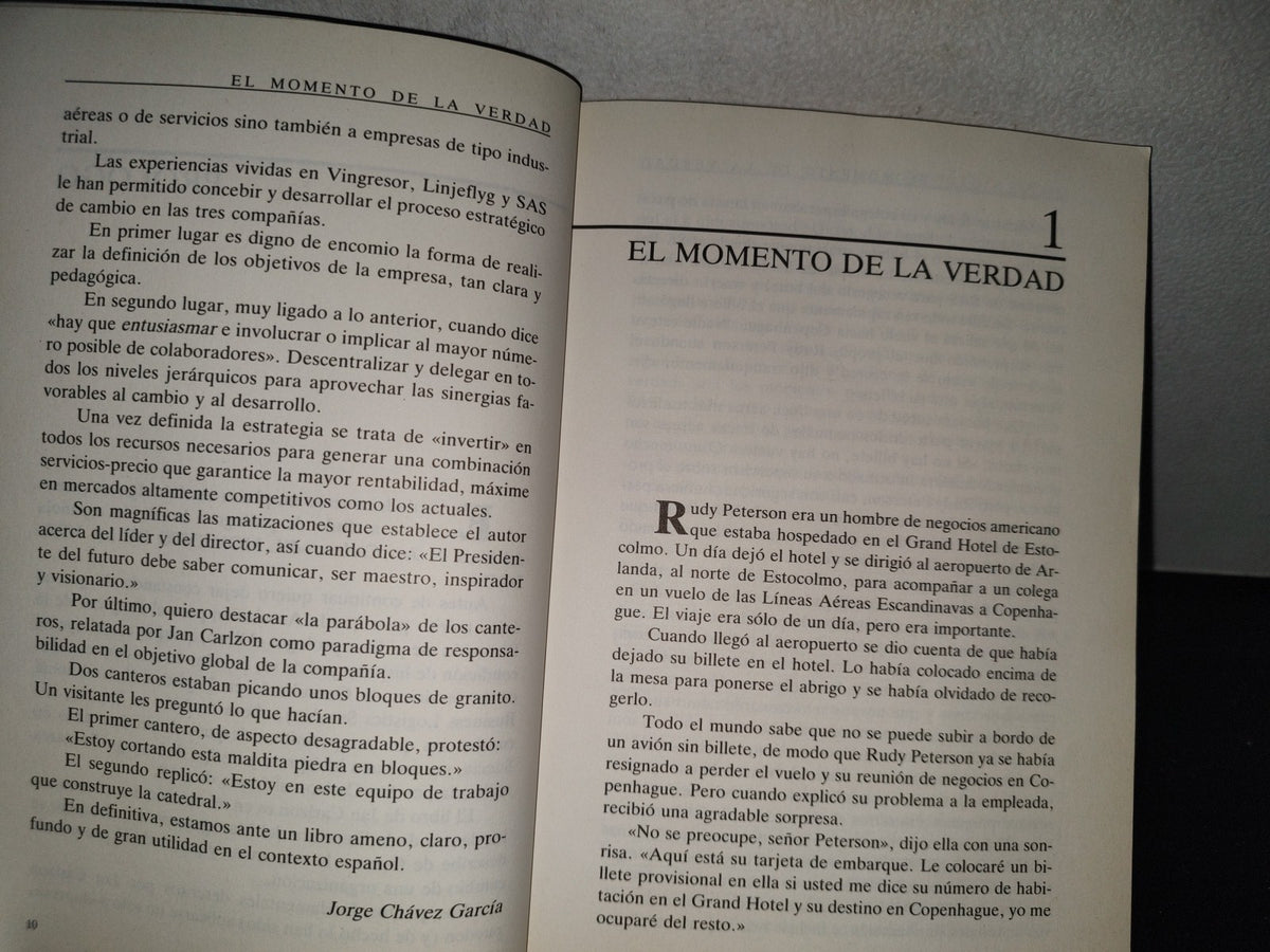 214- El Momento De La Verdad - Jan Carlzon